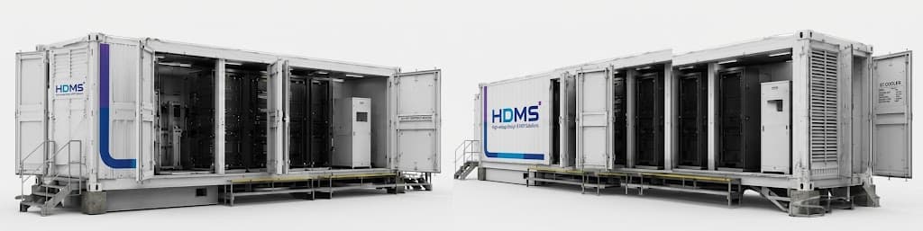 HDMS 모듈러 데이터센터 내부 랙 구성